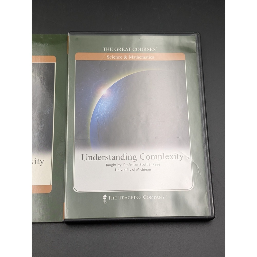 Great Courses DVD and Guide Book - Understanding Complexity by Scott E. Page - Picture 3 of 5